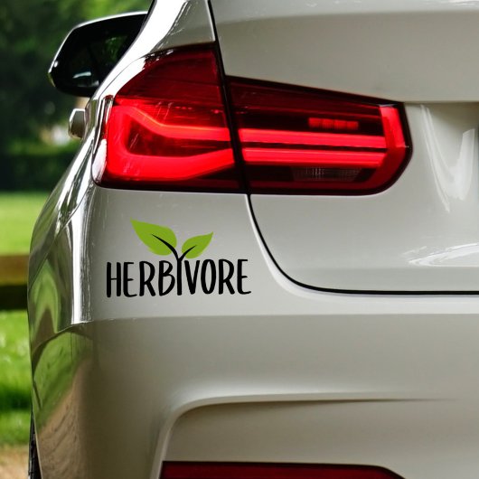 Herbivore, Vegan Sticker