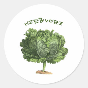 Herbivore Vegan Vegetarian Sticker