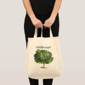 Herbivore Vegan Vegetarian Tote Bag (Voorkant (product))