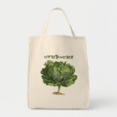 Herbivore Vegan Vegetarian Tote Bag (Voorkant)