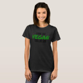 Herbivore Veganism Plant Based Vegan Themed Vegan  T-shirt (Voorkant volledig)