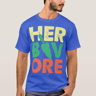 Herbivore Vegetables Vegan Vegetarian Veganisme Ve T-shirt