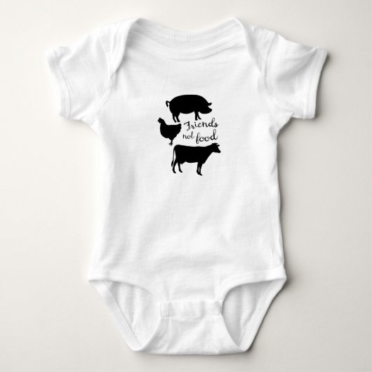 Herbivore Vegetarian Veganism Vegan Gift Romper (Voorkant)