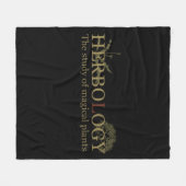 herbologie fleece deken (Voorkant (Horizontaal))