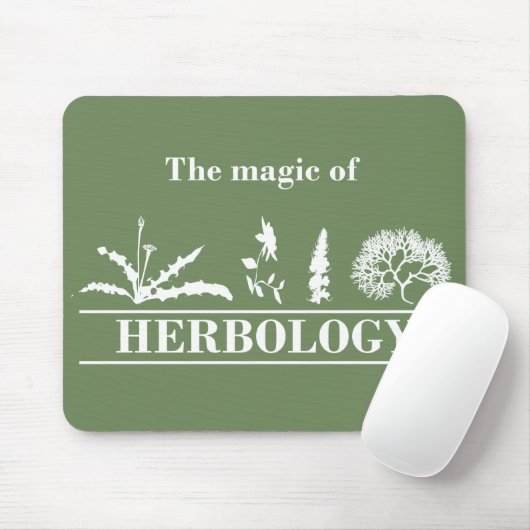 herbologie muismat (Met muis)