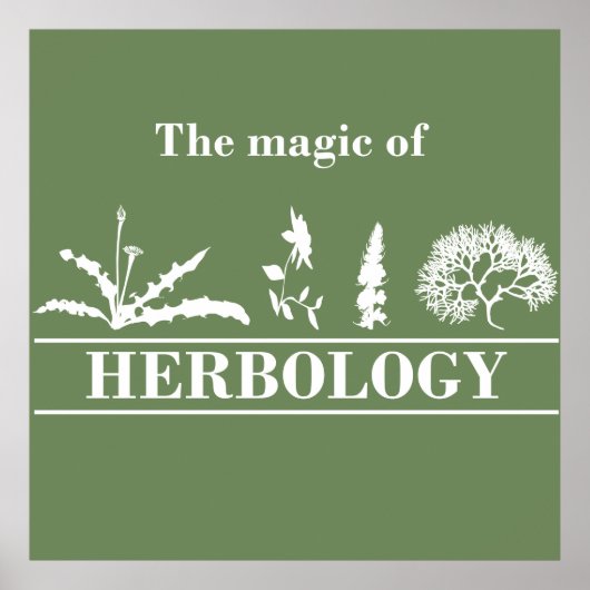 herbologie poster (Voorkant)