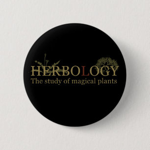 herbologie ronde button 5,7 cm