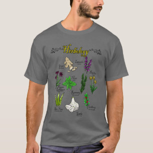Herbology Plant Lady Herb Flower Garden Herbology T-shirt