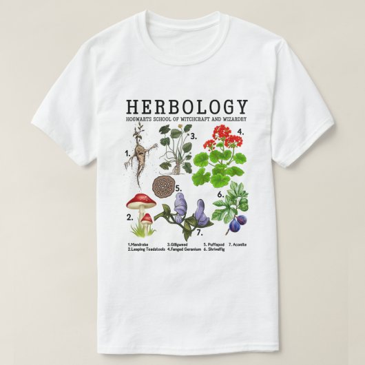 Herbology plant t-shirt kruiper Hoodie (Design voorkant)