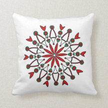 Herbruikbaar kerstmandala PIllow