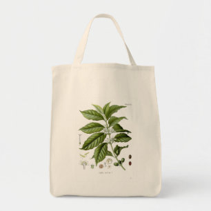 Herbruikbaar koffie-Plant Tote Bag