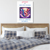 Herbruikbare Boodschappentas Canvas Afdruk (Insitu (Slaapkamer))