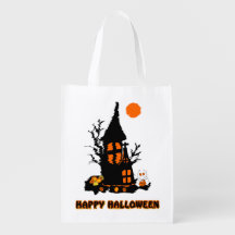 Herbruikbare Boodschappentas | Happy Halloween