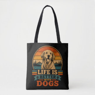 Herbruikbare Boodschappentas Retriever Tote Bag
