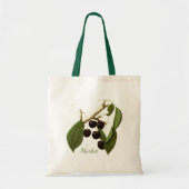 Herbruikbare Canvas tas van de Botanische Cherries (Voorkant)