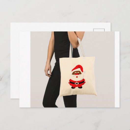 Herbruikbare Eco-vriendelijke Canvas tas/winkel ka Briefkaart (Voorkant / Achterkant)