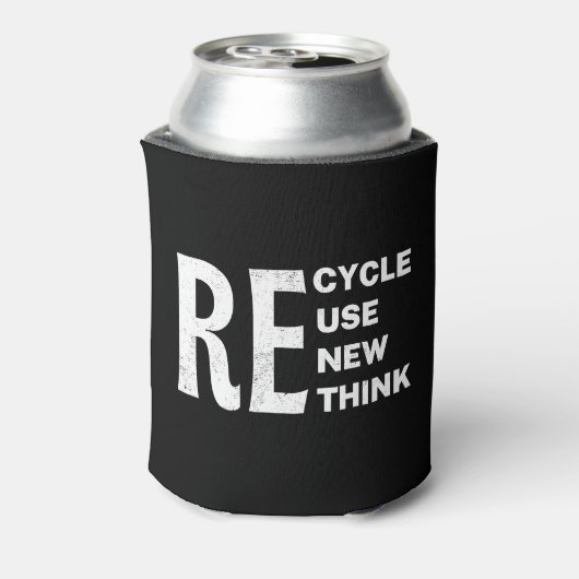 Herbruikbare Grocery Bag Blikjeskoeler (Blikje Achterkant)