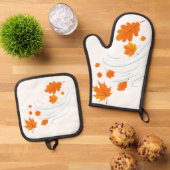 Herbruikbare Grocery Bag Ovenwant & Pannenlap Set (Top down)