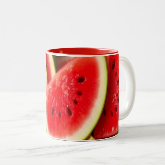 Herbruikbare Grocery Bag Tweekleurige Koffiemok (Voorkant rechts)