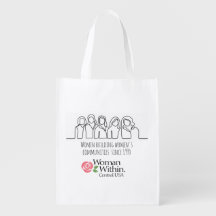Herbruikbare Grocery Bag Women Building Communitie