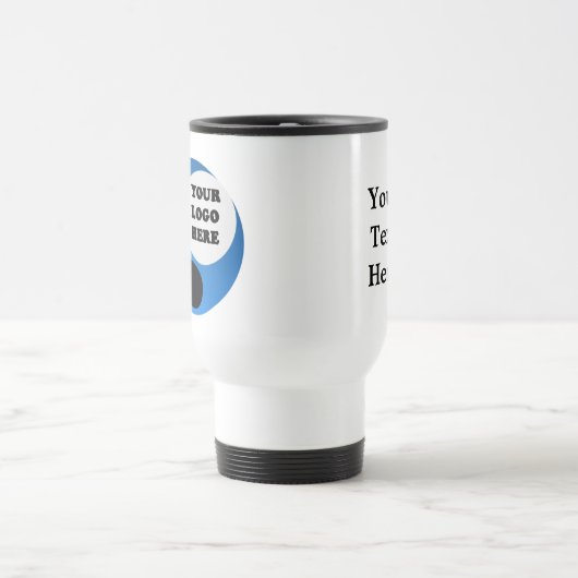 Herbruikbare koffiebeker met bedrijfsLogo Reisbeker (Center)