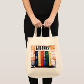 Herbruikbare Library Canvas tas (Voorkant (product))