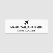 Herbruikbare naamlabels | Metaal, Plastic, Lanyard Naamplaatje (Voorkant)