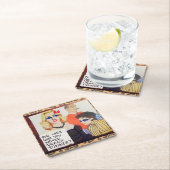 Herbruikbare papieren ONDERZETTER-SET VAN 6 ZOALS  Kartonnen Onderzetters (Insitu)