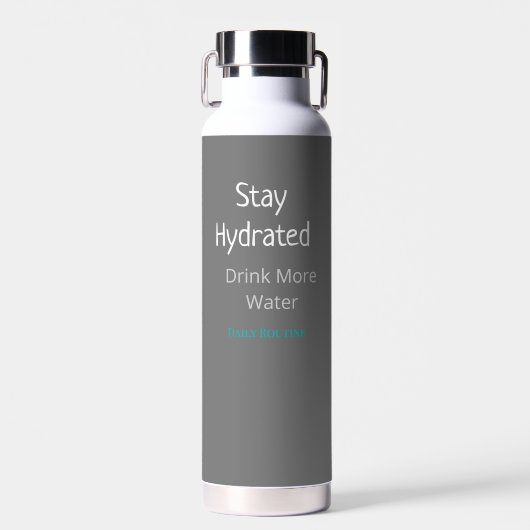 Herbruikbare sportfles | Aangepaste fitness Waterfles (Voorkant)