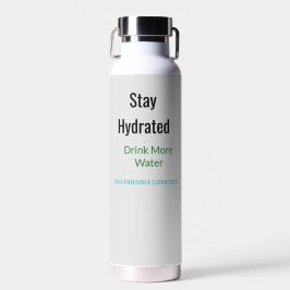 Herbruikbare waterfles Gymfles | Aesthetic Minim