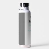 Herbruikbare waterfles Gymfles | Aesthetic Minim (Rechts)