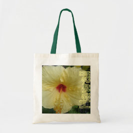 Herbruikbare zak met Hawaiiaanse hibiscus Tote Bag