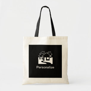 herbruikbare zak voor makelaars in onroerend goed tote bag