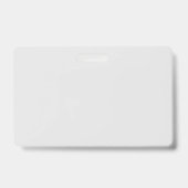 Herbruikbare Zwart en Grijs Foto Horizontaal Magne Badge (Achterkant)