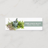 Herbs Health Beauty - Price Label, Visitekaartje (Voorkant)