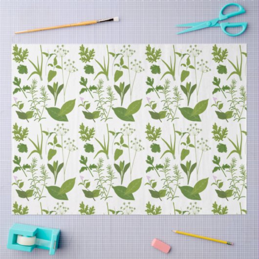 Herbs Kitchen Decoupage Tissuepapier (Craft)
