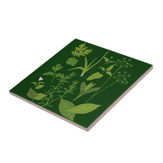 Herbs Kitchen Tile Tegeltje (Zijkant)