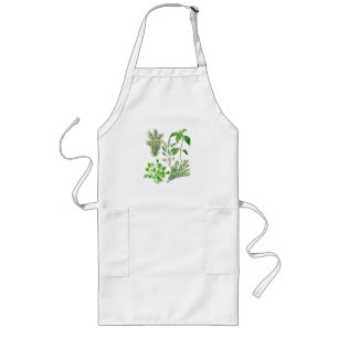Herbs Rosemary Sage Thyme Mint Parsley Kitchen Lang Schort