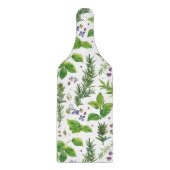 Herbs seamless pattern  snijplank (Voorkant)