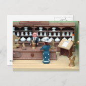 Herbs shop poppetje briefkaart (Voorkant / Achterkant)