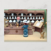 Herbs shop poppetje briefkaart (Voorkant)