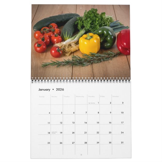 Herbs & Spices Calendar Kalender (Jan 2026)