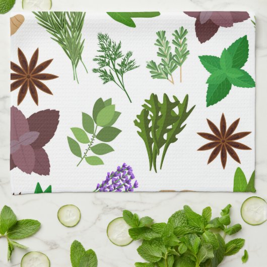 Herbs  theedoek (Gevouwen)