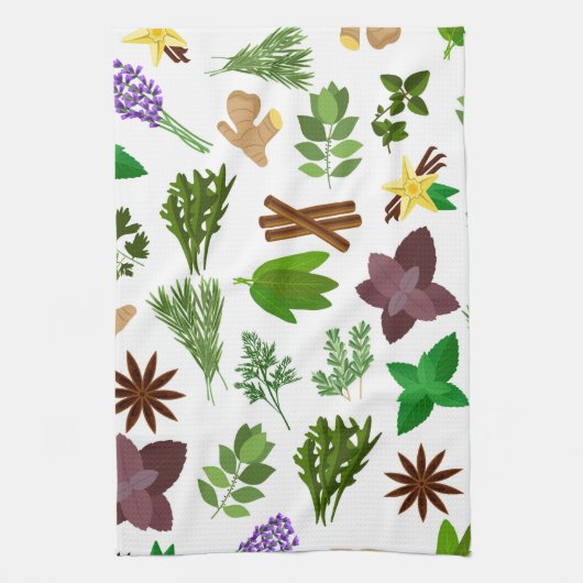 Herbs  theedoek (Verticaal)