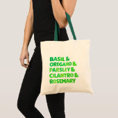 Herbs Tote Bag (Voorkant (product))