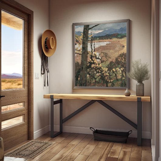 Herbst en Chiemsee | Leo Putz Landschapskunst Canvas Afdruk