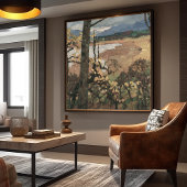 Herbst en Chiemsee | Leo Putz Landschapskunst Canvas Afdruk