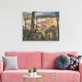 Herbst en Chiemsee | Leo Putz Landschapskunst Canvas Afdruk (Insitu (Woonkamer))