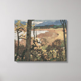 Herbst en Chiemsee | Leo Putz Landschapskunst Canvas Afdruk