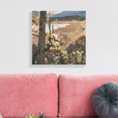 Herbst en Chiemsee | Leo Putz Landschapskunst Canvas Afdruk (Insitu (Woonkamer))